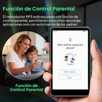 Reproductor MP3 D08 con Bluetooth y WiFi, SWOFY 32 GB MP3 y MP4 reproductores con pantalla táctil HD de 4 pulgadas, reproductores de música Android 13 con Spotify Kids, Pandora, Audible, Amazon Music