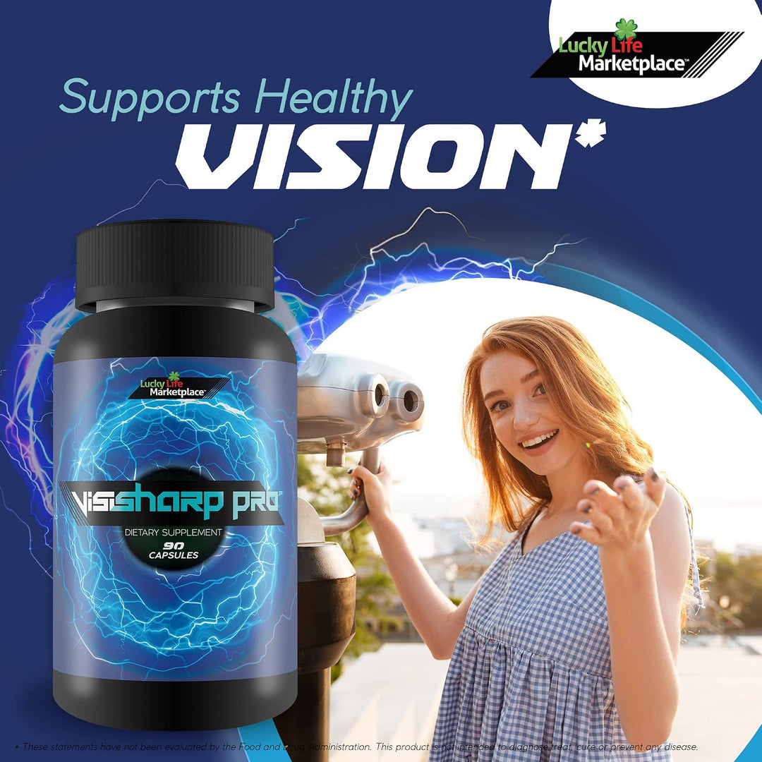 Visi Sharp Pro - Suplemento natural de apoyo a la visión - Apoya la...