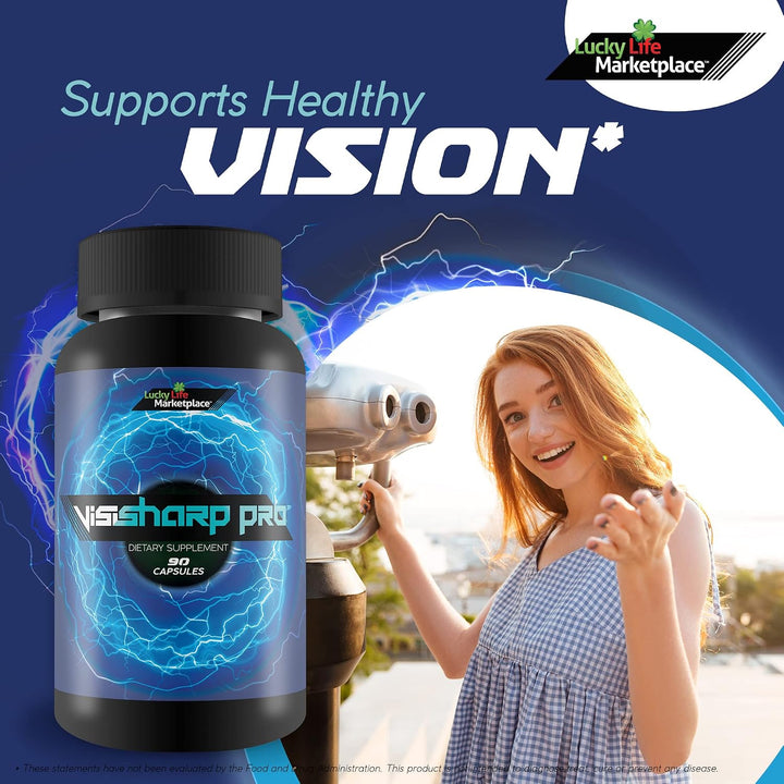 Visi Sharp Pro - Suplemento natural de apoyo a la visión - Apoya la...