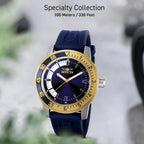 Invicta Reloj de silicón para hombre Specialty Quartz