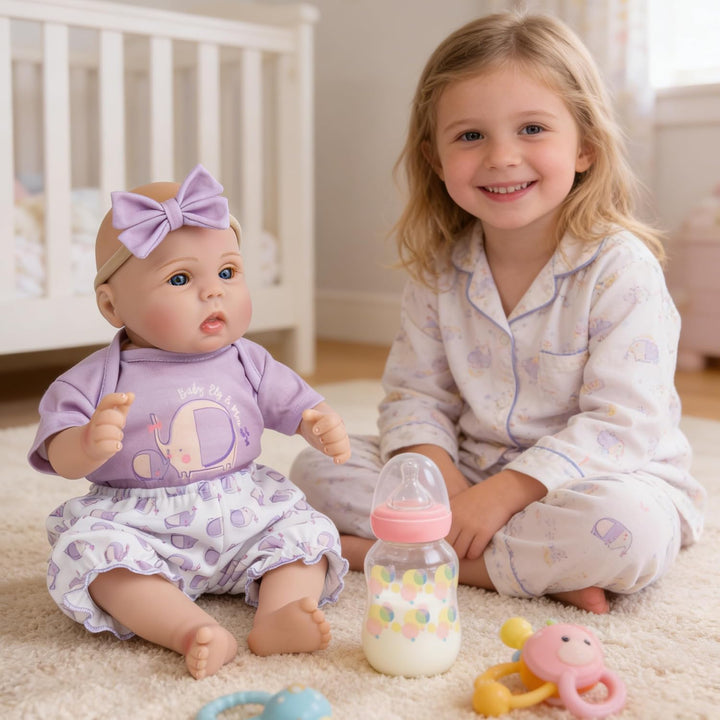 Milidool Muñecas bebé realistas renacidas - Muñeca de bebé recién n...