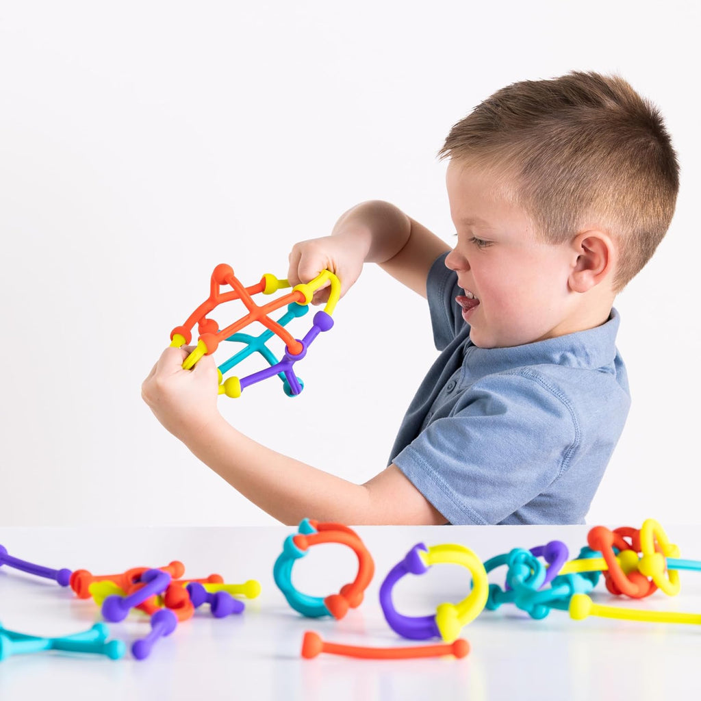 Fat Brain Toys Kit de labios, juguetes de construcción para juegos