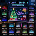 Tablero de dibujo LED de 16 pulgadas recargable iluminado tablero de dibujo