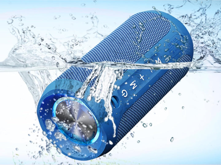 EDUPLINK - Bocina Bluetooth IPX7 impermeable, altavoz inalámbrico c...