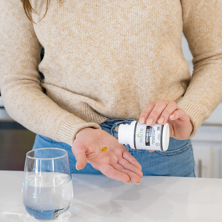 Health As It Ought To Be Suplemento de vitamina D3 7500 UI 188mcg -...