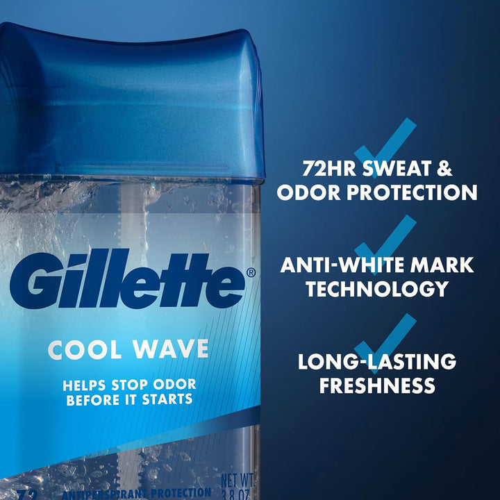 Gillette Antitranspirante y desodorante para hombres, resistencia c...
