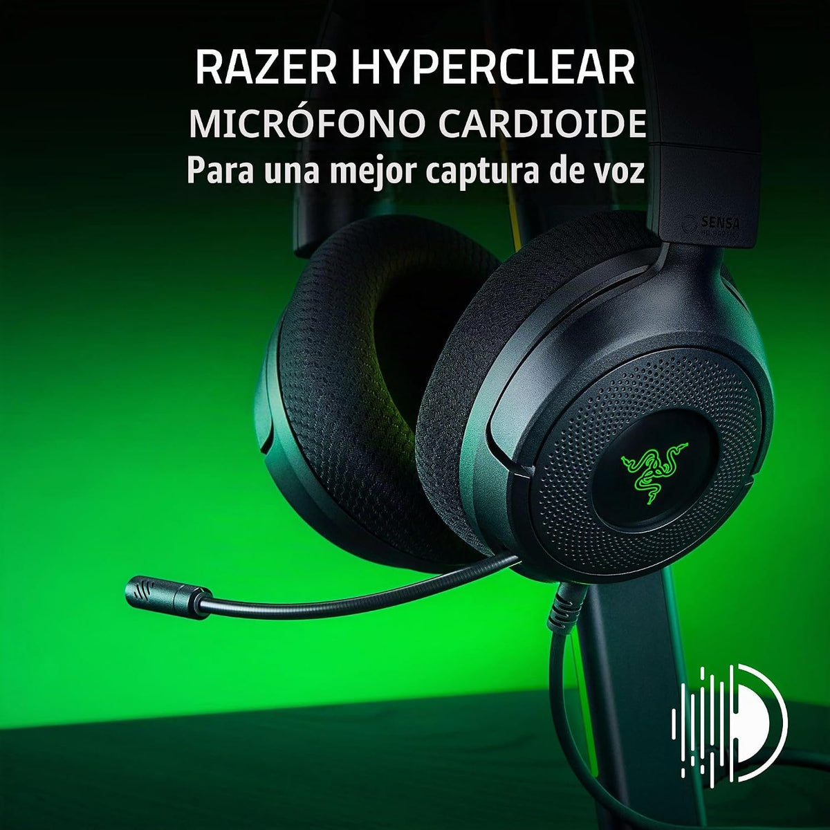 Razer Kraken V4 X Sensa HD Haptics Auriculares con cable para juegos