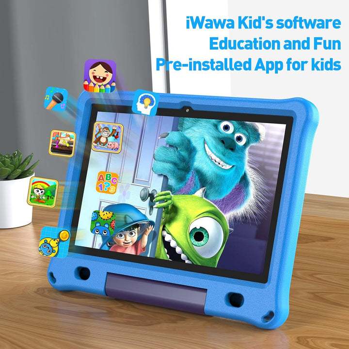 VOLENTEX Tablet infantil de 10 pulgadas con funda, tableta Android...