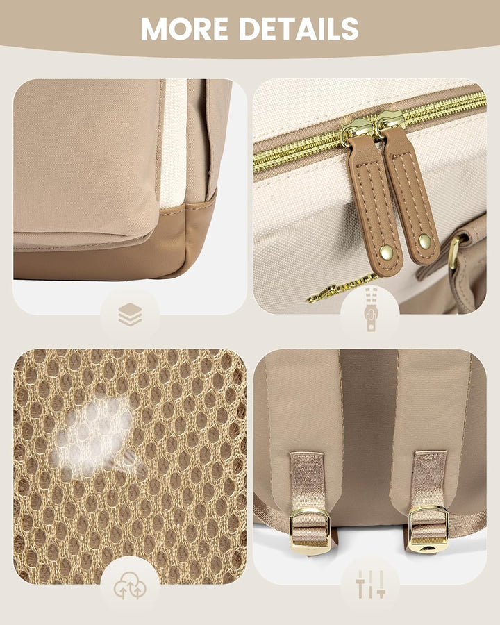 LOVEVOOK - Mochila para laptop de viaje para mujer, antirrobo, con...