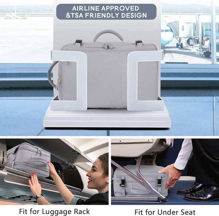 Mochila de cabina aprobada por aerolíneas Beraliy para hombres y mu...
