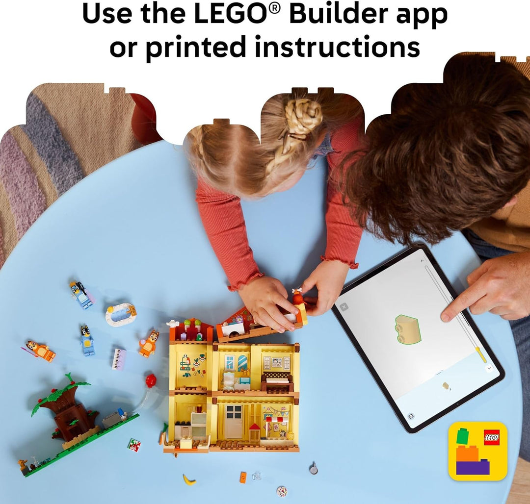 LEGO Bluey Blueys Family House Building Toy - Juego de