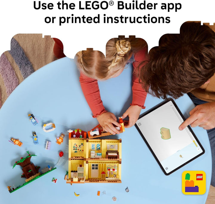 LEGO Bluey Blueys Family House Building Toy - Juego de