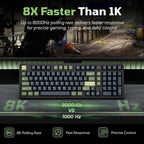 Keychron J11 Ultra 8K, teclado mecánico inalámbrico de aluminio completo al