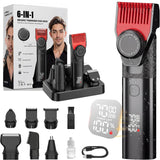 Recortadora de barba para hombres, kit magnético todo en uno para h...