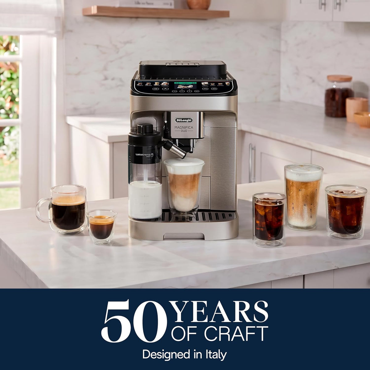 De'Longhi Magnifica Duo - Máquina automática de café espresso