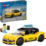 LEGO City Yellow Taxi Car Building Toy para niños juego de