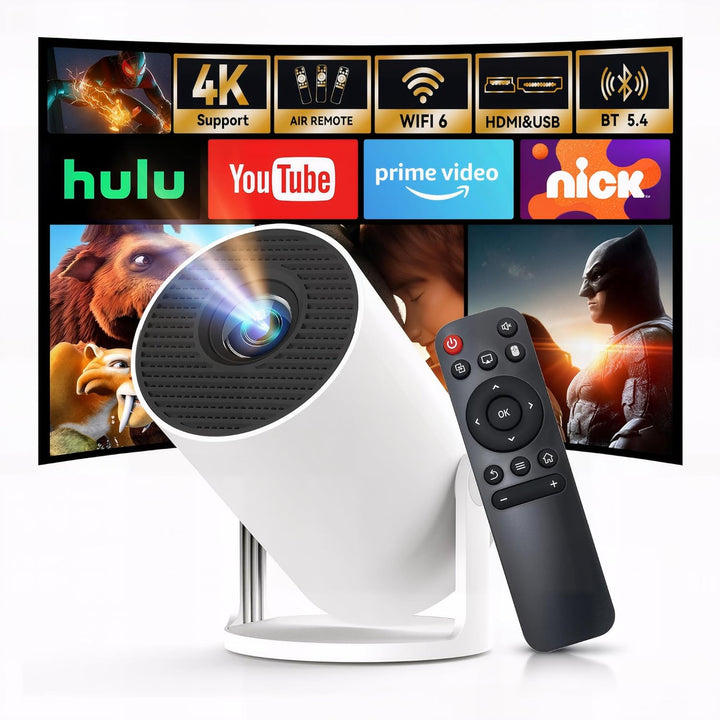 [Aplicaciones integradas y actualizadas en 2025] Mini proyector con...