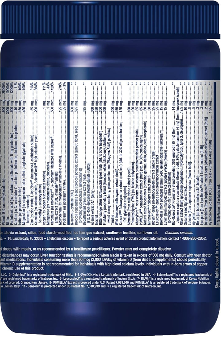 Life Extension Mezcla en polvo \u2013 Suplemento de vitaminas de al...