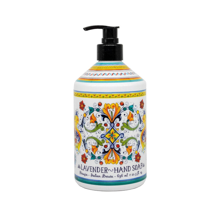 Jabón de manos italiano Perugia Deruta - Botellas de 21.5 fl oz - P...
