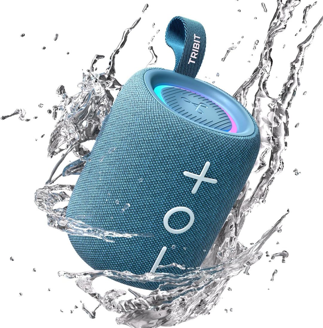 Tribit Altavoz Bluetooth portátil StormBox Mini+, 12W, altavoz de d...