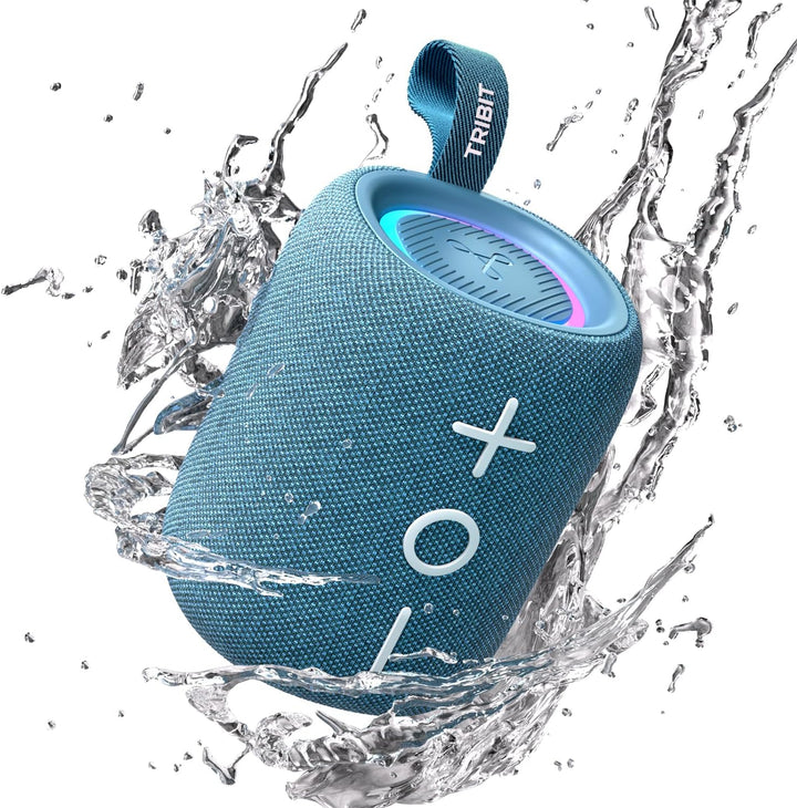 Tribit Altavoz Bluetooth portátil StormBox Mini+, 12W, altavoz de d...