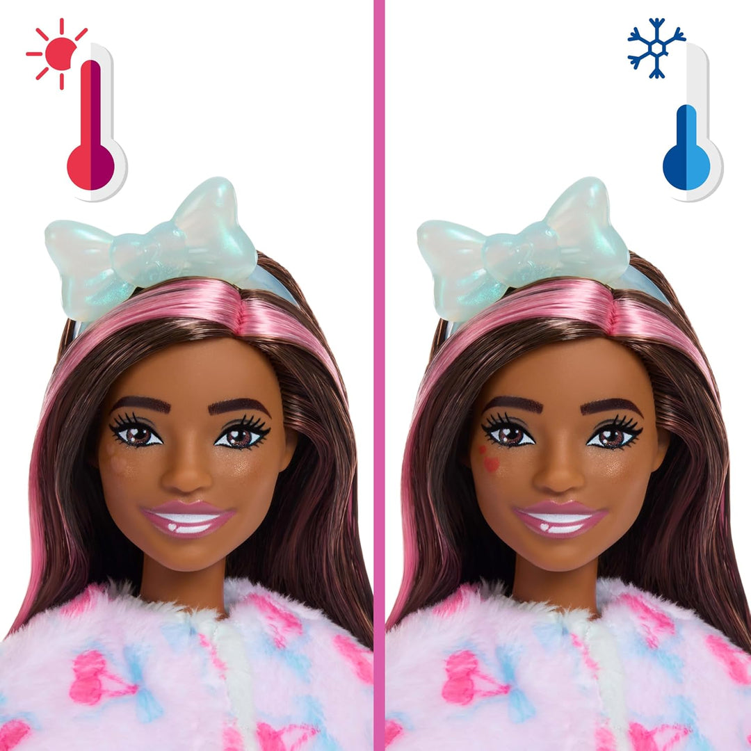 Barbie Muñeca y accesorios Cutie Reveal, conejito de la serie Cuddl...
