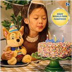 Paw Patrol GUND - Peluche de 10 pulgadas con traje de cumpleaños