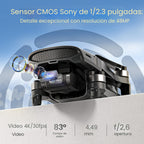 Holy Stone HS900 Drone con Camera para Adults, 3-Axis Gimbal, 8K Photo, 4K/30FPS Video, 20000Ft Transmission, AI Follow Me, Smart Return, QuickShots, Beginner-Friendly