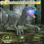 Realistic Remote Control Dinosaur Toys para Kids, 3 Sound Effects