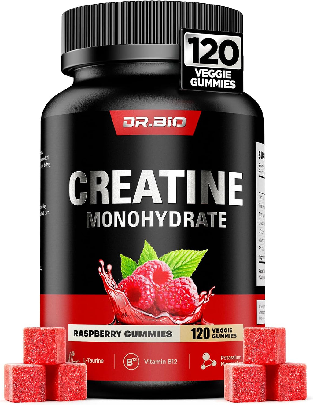 DR.BIO Monohidrato de creatina Instant Boost de 5000 mg, creatina m...