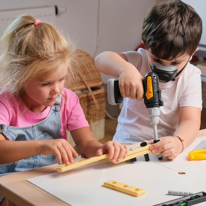 Juego de herramientas para niños con estuche de transporte