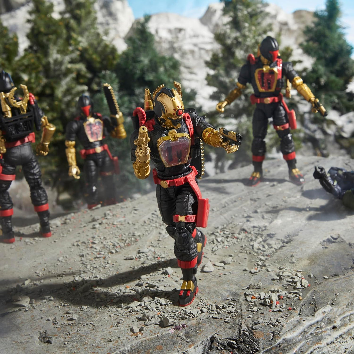 G.I. Joe Classified Series #134, Iron Grenadier B.A.T., Figura de acción coleccionable de 6 pulgadas con 9 accesorios