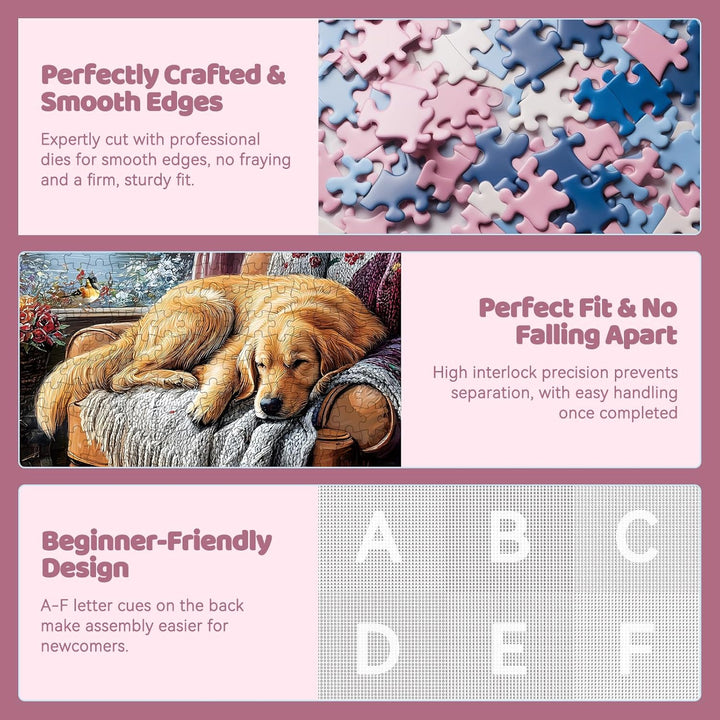 EIYRURU The Fireplace - Rompecabezas de 500 piezas para