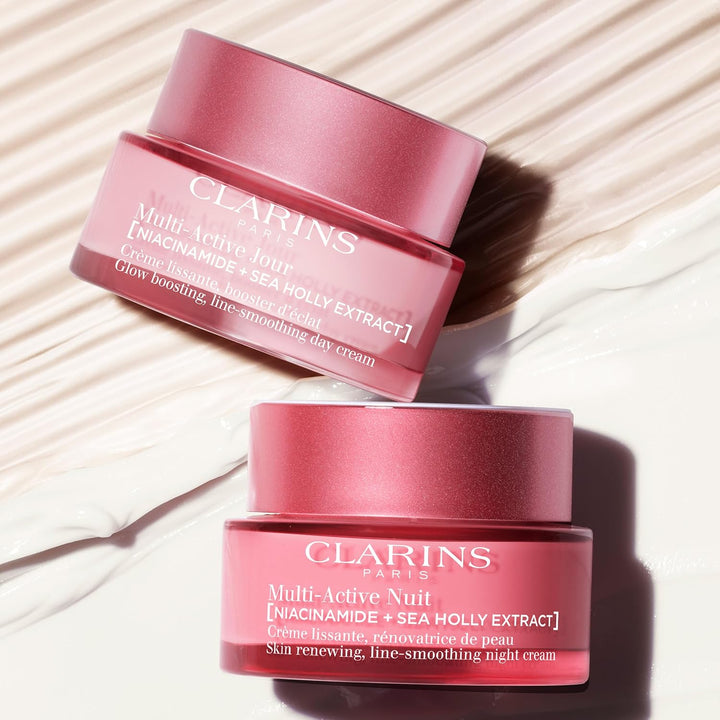 Clarins Hidratante de día multiactivo con niacinamida | Suaviza las...