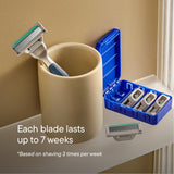 Harry's Kit de afeitado Plus para hombres, mango premium, 5 car...