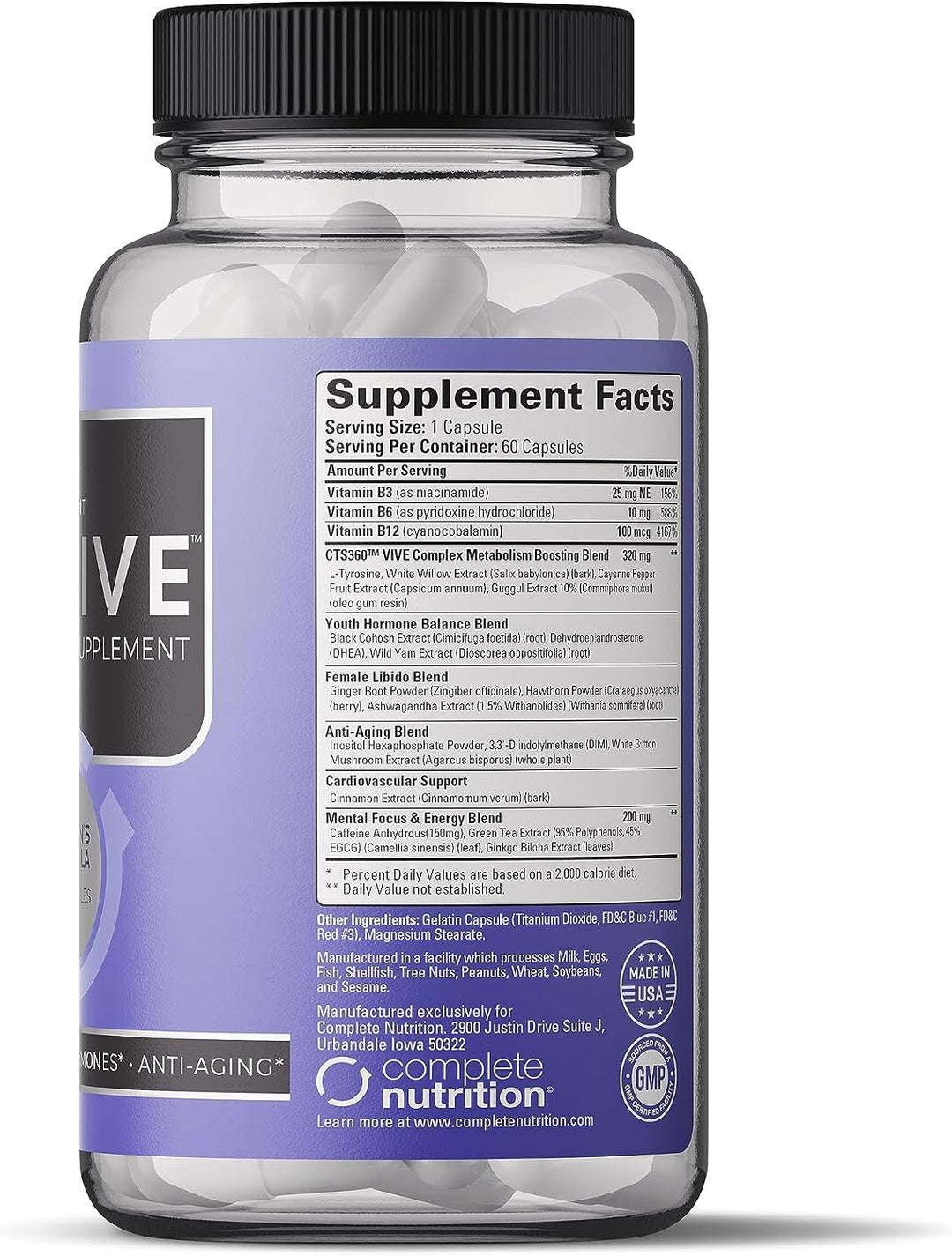 Nutrición Completa CTS360 Vive para Mujer