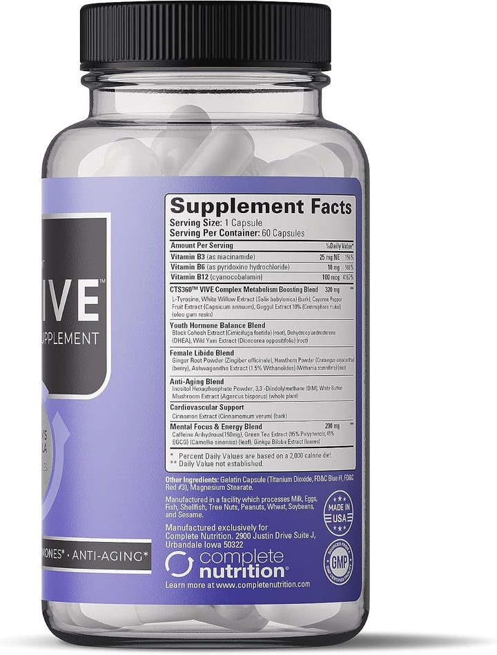 Nutrición Completa CTS360 Vive para Mujer