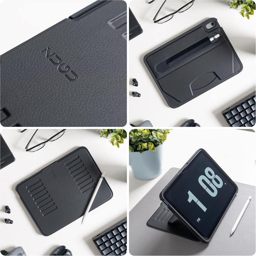ZUGU Case para iPad 10ª/11ª Generación (A16) 10.9 pulgadas 2022/2025 [Negro]