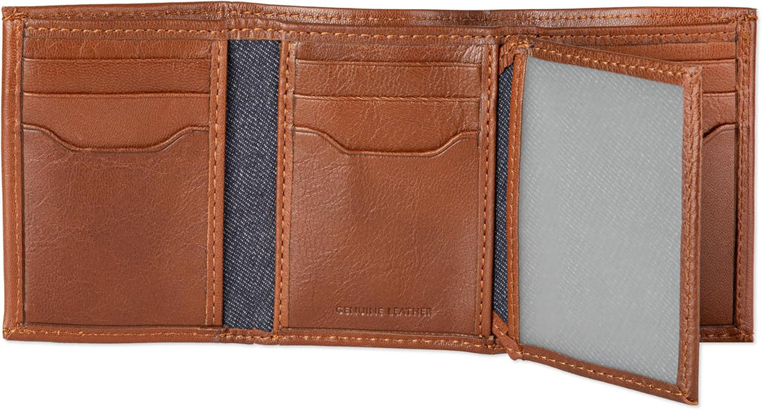 Levi's Billetera triple RFID para hombre, elegante y delgada, i...