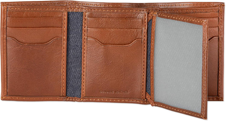 Levi's Billetera triple RFID para hombre, elegante y delgada, i...