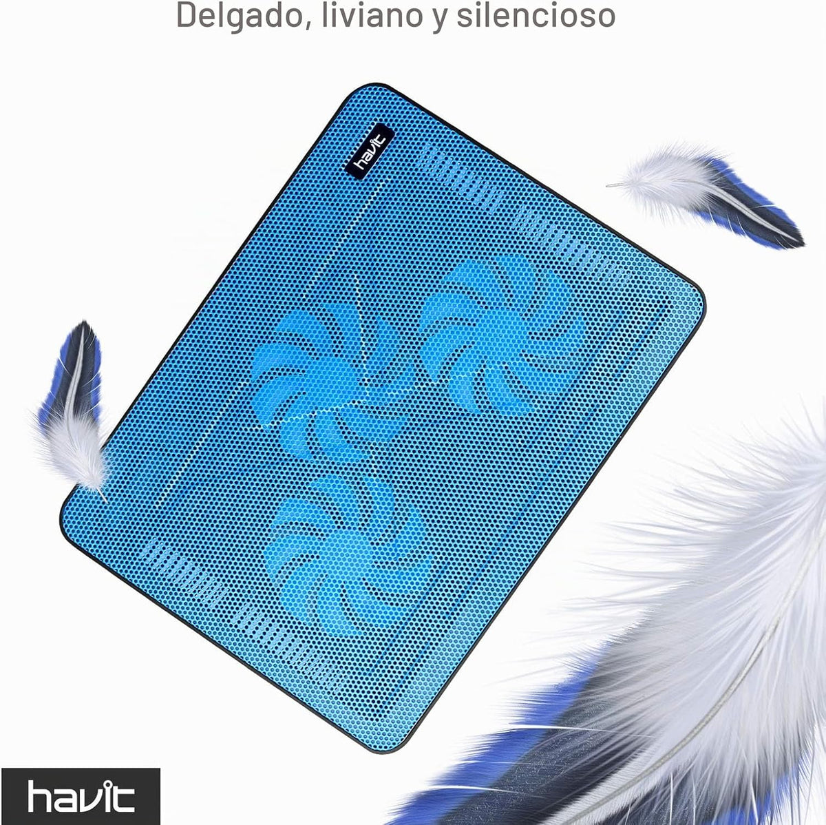 havit HV-F2056 - Almohadilla de refrigeración para portátiles de 15...