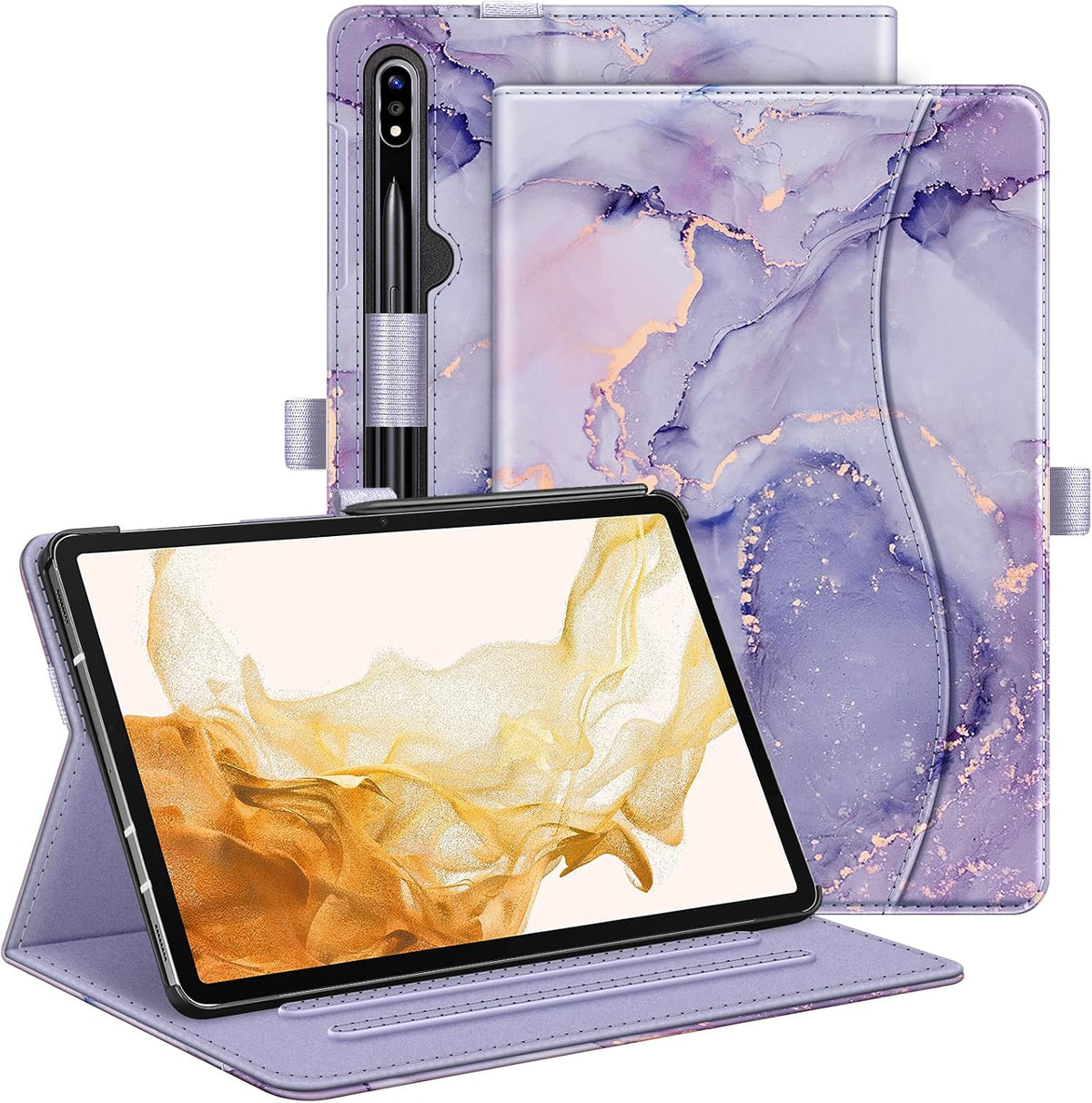 Fintie Funda para Samsung Galaxy Tab S10+/S9+/S8+/S7 FE/S7+ 12.4 pulgadas