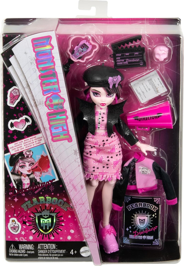 Monster High Draculaura Secret Journal of Horrors Muñeca y accesori...