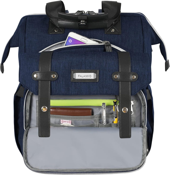 Mochila para computadora portátil de 15.6 pulgadas, elegante mochil...