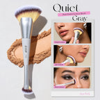 Jessup Juego de 3 brochas de maquillaje facial de doble cara