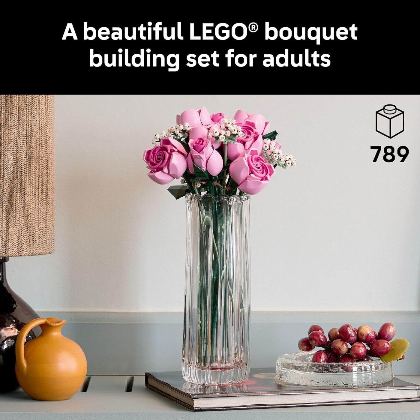 LEGO Botanicals 10374 - Ramo de rosas artificiales bloques