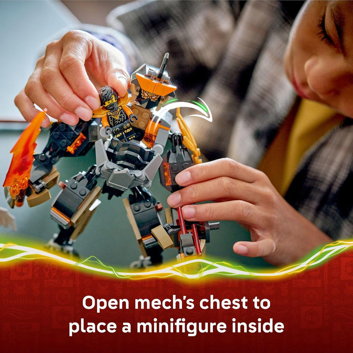 LEGO NINJAGO Coles Mission Mech Dragon Zane - Juguete de