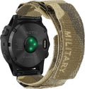 Correa de Nylon Camuflada para reloj deportivo compatible con Garmin, correa militar