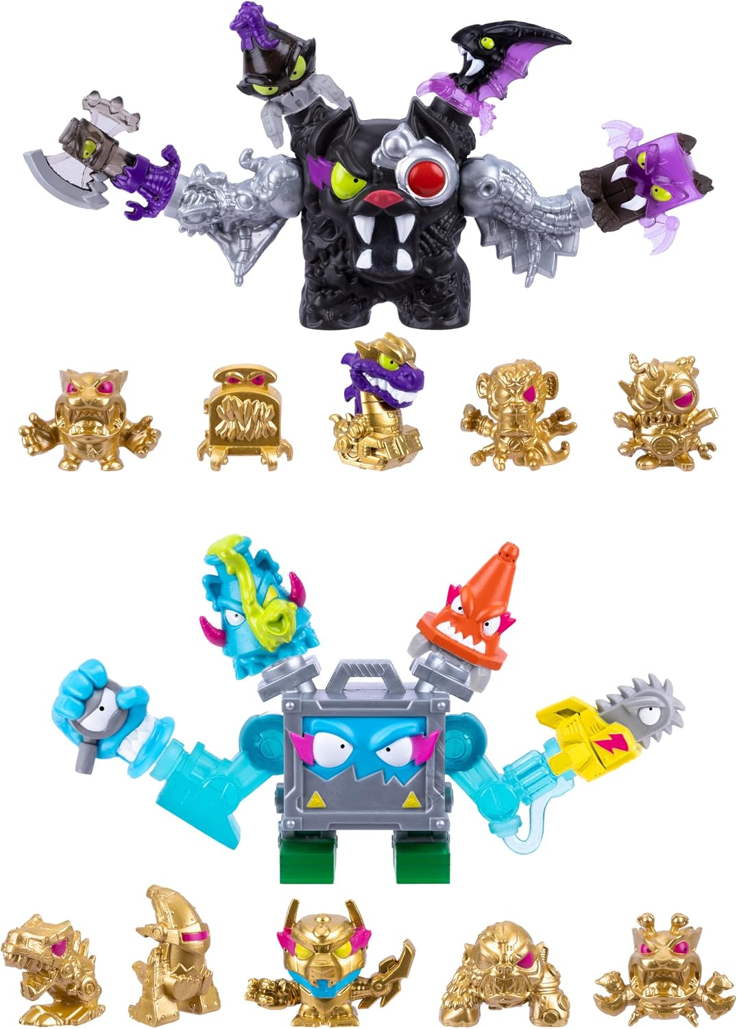 MRBEAST LAB Swarms MEGA-TECH Instant Team Up Pack, incluyendo 2 MEGA Swarms