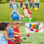 LINAYE Juego combinado de juegos de carnaval, actividades al aire libre, césped, patio, reunión familiar, festival de otoño, bolas de tolva, tablero de dardos para niños, lanzamiento de anillo, huevo y cuchara para fiesta de cumpleaños de niños